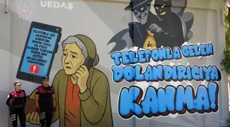 UEDAŞ'tan Dolandırıcılık Uyarısı: Trafolara Grafiti ile Farkındalık Projesi