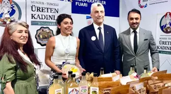 Munzur Üreten Kadınlar Kooperatifi, Türkiye Kooperatifler Fuarı'nda Tunceli'yi Temsil Ediyor