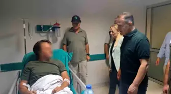 Muğla Valisi, Teknik Arıza Sonrası Acil İniş Yapan Pilotunu Ziyaret Etti