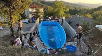 Yat Ustası Hikmet Demircan, Bahçesinde Eşsiz Havuz Yaptı