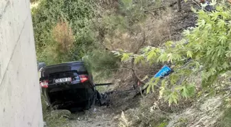 Çanakkale'de Otomobil Viyadükten Uçtu: 3 Yaralı