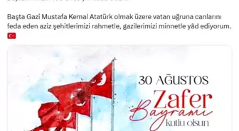 Emine Erdoğan'dan 30 Ağustos Zafer Bayramı mesajı Açıklaması