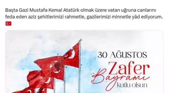 Emine Erdoğan'dan 30 Ağustos Zafer Bayramı Mesajı