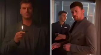 Kıvanç Tatlıtuğ'un dublörü görüntüleri paylaştı! Benzerlik dikkat çekti