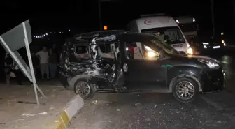 Manisa'da Kamyon ile Kamyonet Çarpıştı: 1 Ölü, 8 Yaralı