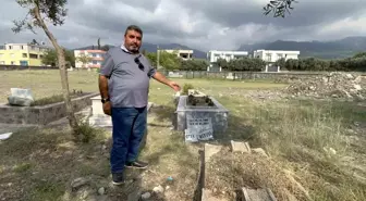 Hatay'da Mezarlıklara Zarar Veren Şahsın Akli Dengesinin Bozuk Olduğu Belirlendi