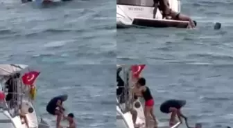 Mersin'de Gezinti Amacıyla Açılan Tekne Alabora Oldu