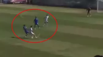 Muğlasporlu futbolcunun kendi kalesine attığı golü görmeniz lazım