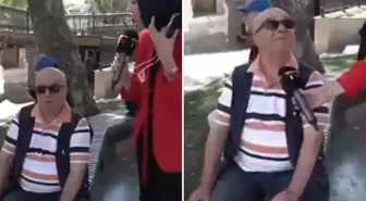 Muhabir baltayı taşa vurdu! Görme engelli vatandaşla diyaloğu şaşkınlık yarattı