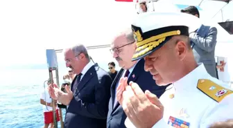 72 yıl sonra şehit denizcilerimiz anısına Dumlupınar'a saygı dalışı