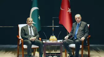 Cumhurbaşkanı Erdoğan, Pakistan Başbakanı Şerif ile görüştü