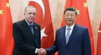 Cumhurbaşkanı Erdoğan, Şi Cinping ile bir araya geldi