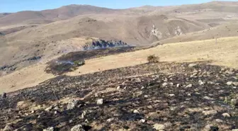 Erzurum'da Köylüler Yangına Müdahale Etti