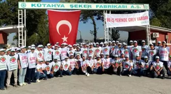 Kütahya Şeker Fabrikası'nda İşçiler Greve Gitti