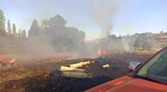 Malatya'da Bahçe Yangını Kontrol Altına Alındı