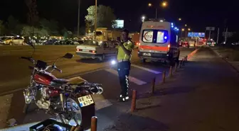 Aksaray'da Trafik Kazası: Motosiklet Sürücüsü Yaralandı