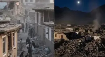 6'lık depremin vurduğu Afganistan'dan gelen ilk görüntüler korkunç