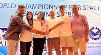 Alaşehirli Sporcular Uzay Modelleri Dünya İkincisi Oldu