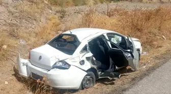 Beypazarı'nda Tek Taraflı Trafik Kazası: 4 Yaralı