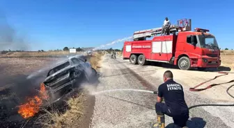 Kırklareli'nde Otomobil Yangını Kontrol Altına Alındı