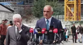 Bakan Ersoy: Restorasyonda deprem güvenliğinin sağlanması öncelikle önem arz etmekte