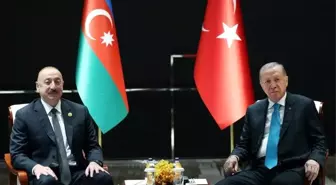 Cumhurbaşkanı Erdoğan, Azerbaycan Cumhurbaşkanı Aliyev'le görüştü