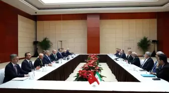 Cumhurbaşkanı Erdoğan, Pezeşkiyan ile görüştü