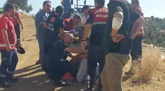 Dinamit yüklü kamyonet devrildi, 10 kişi yaralandı