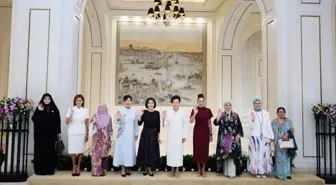 Emine Erdoğan, Çin'de lider eşleriyle bir araya geldi