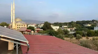 Evinin damında oynarken akıma kapıldı