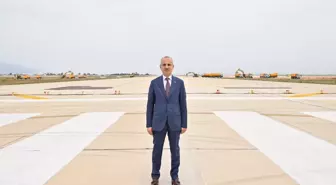 Hatay Havalimanı'nda 1. Etap Çalışmaları Tamamlandı