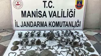 Soma'da Kaçak Kazı Yapan 10 Kişi Suçüstü Yakalandı