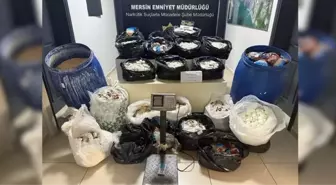 Mersin'de Düzenlenen Operasyonda 3,5 Milyon Uyuşturucu Hap Ele Geçirildi