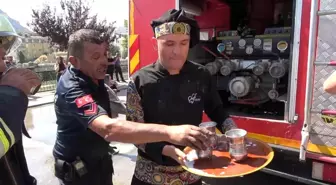 Amasya'da Şef Özay Kanbolat, Yangın Anında Kahramanlık Gösterdi