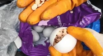 Sürpriz yumurtalardan bile uyuşturucu çıktı! Tam 3 milyon 542 bin adet