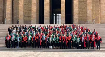 Yargıtay Başkanı Ömer Kerkez Anıtkabir'i Ziyaret Etti