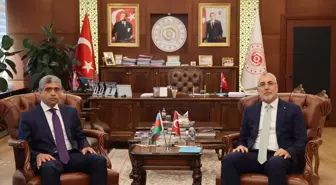 Vedat Işıkhan ve Anar Aliyev İkili Görüşme Gerçekleştirdi