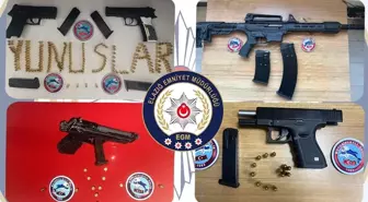 Elazığ'da 81 Şüpheli Yakalandı, Ruhsatsız Silahlar Ele Ge geçti