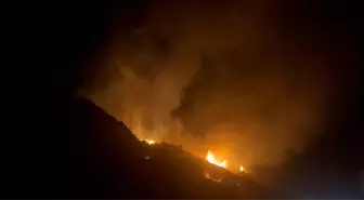 Hatay'da Elektrik Tellerinde Yangın Kontrol Altına Alındı
