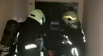 Fırında unutulan kek apartmanı dumana boğdu