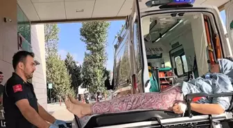 Bursa'da Küçükbaş Hayvan Çiftliğinde Yangın: 1 Kişi Hastaneye Kaldırıldı