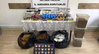 Kayseri'de Kaçak Tütün Operasyonu: 20 Bin Makaron Ele Geçirildi