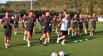 A Milli Takım Gürcistan Maçı Hazırlıklarına Devam Ediyor