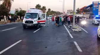 Antalya'da Trafik Kazası: Motosikletli Ağır Yaralandı