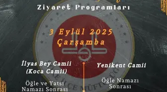 Söke İlçe Müftülüğü'nden Mevlid Kandili Ziyareti Programı