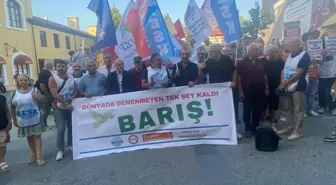 Samsun'da 1 Eylül Dünya Barış Günü İçin Basın Açıklaması