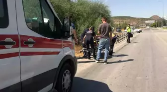 Kütahya'da Motosiklet Kazası: 72 Yaşındaki Sürücü Yaralandı