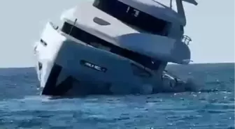 Lüks Yat 15 Dakika Sonra Battı