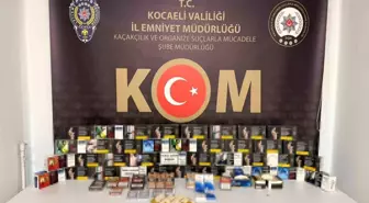 Kocaeli'de Kaçak Tütün Operasyonu: 6 Bin 720 Makaron Ele Geçirildi