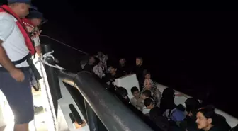 Didim'de 17 Düzensiz Göçmen Kurtarıldı